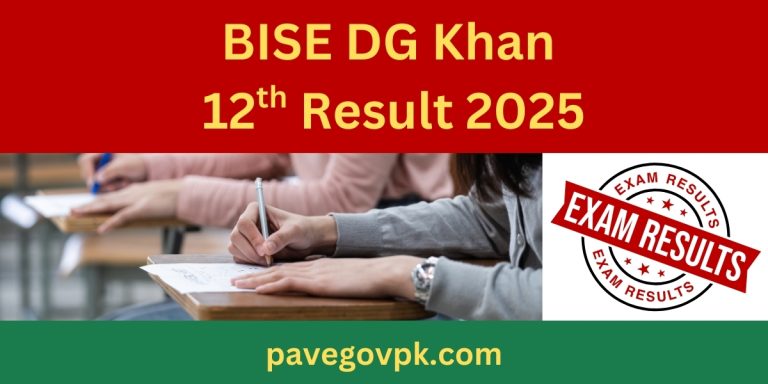 BISE DG Khan Board 12th Class Result 2025