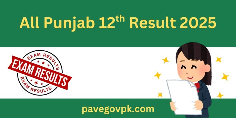 Check All Punjab Boards 12th Class Result 2025