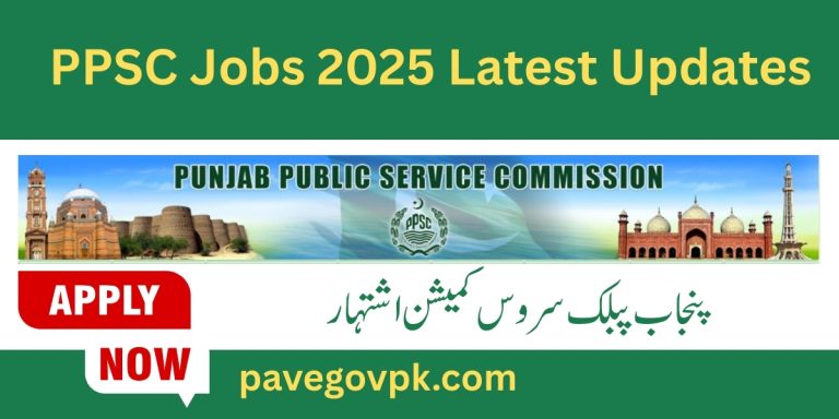 PPSC Jobs 2025